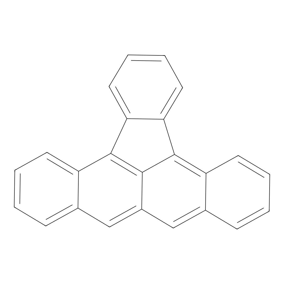 Indeno[1,2,3-fg]naphthacene molecular structure, CAS 203-11-2