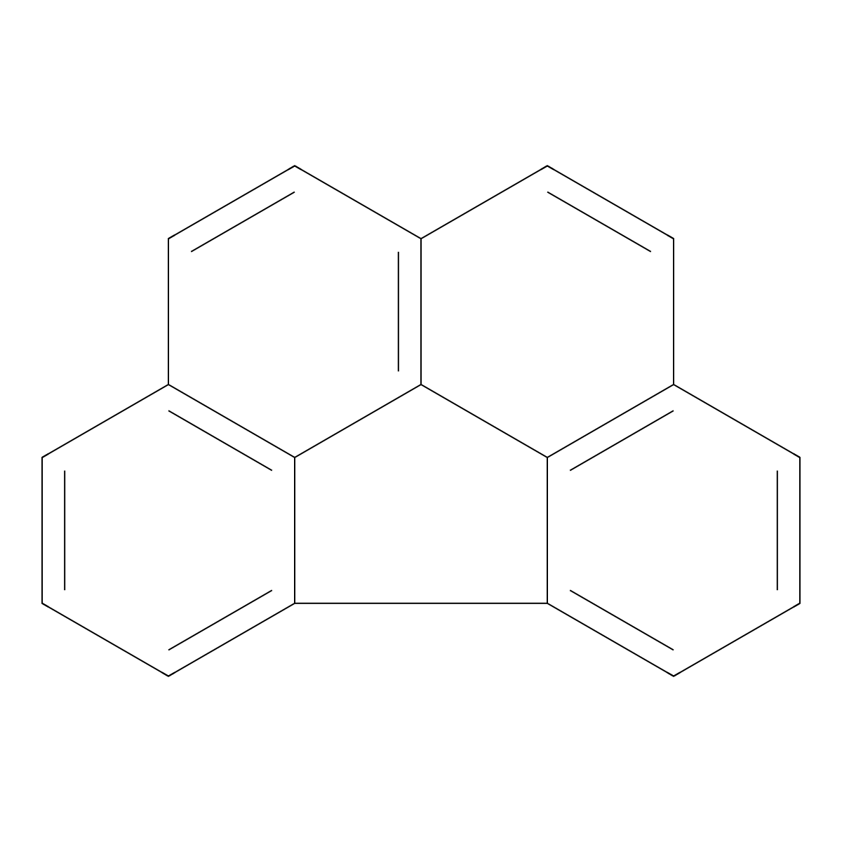 Benzo(ghi)fluoranthene molecular structure, CAS 203-12-3