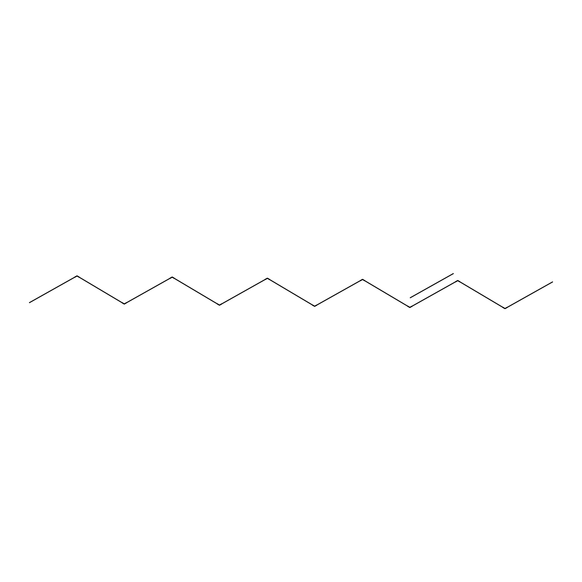 (E)-3-Dodecene molecular structure, CAS 2030-83-3