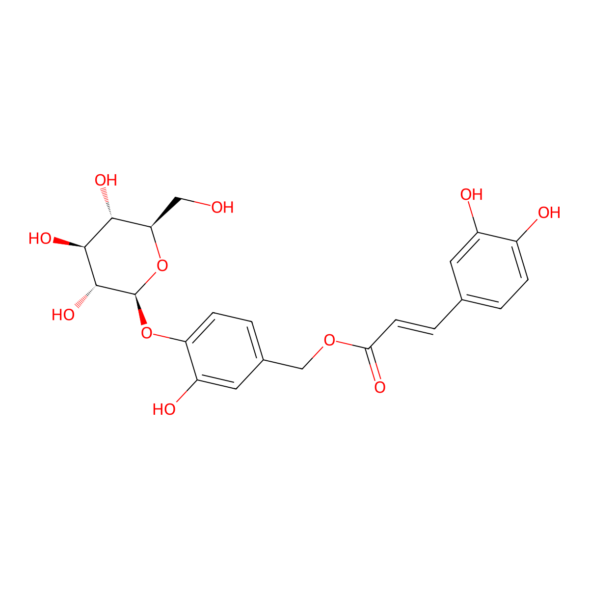 Caffeoylcalleryanin molecular structure, CAS 20300-49-6