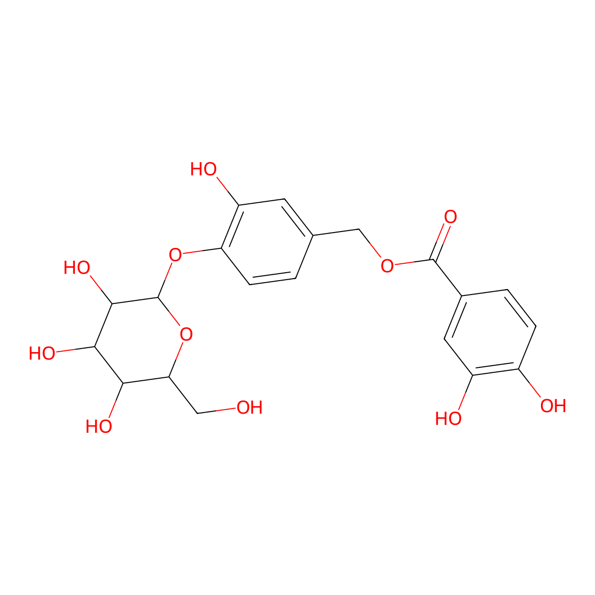 Oreganol molecular structure, CAS 20300-50-9