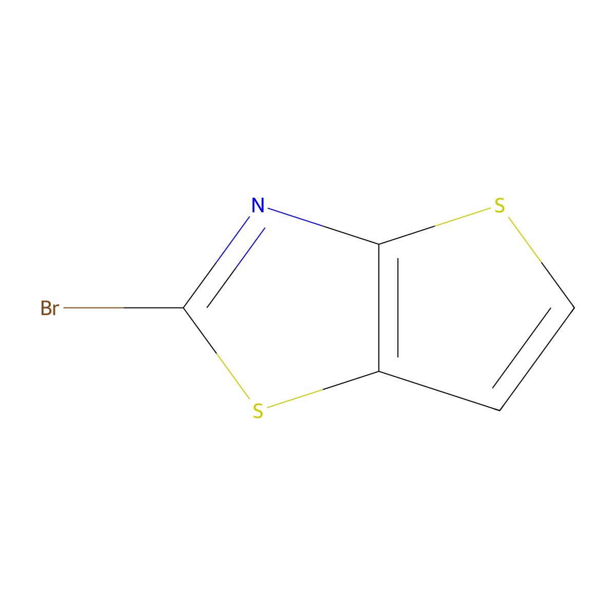 2-Bromothieno[2,3-d]thiazole molecular structure, CAS 203049-70-1