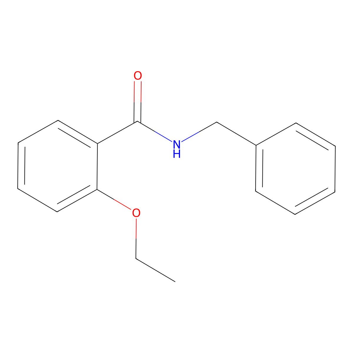 N-Benzyl-2-ethoxy-benzamide molecular structure, CAS 20308-27-4