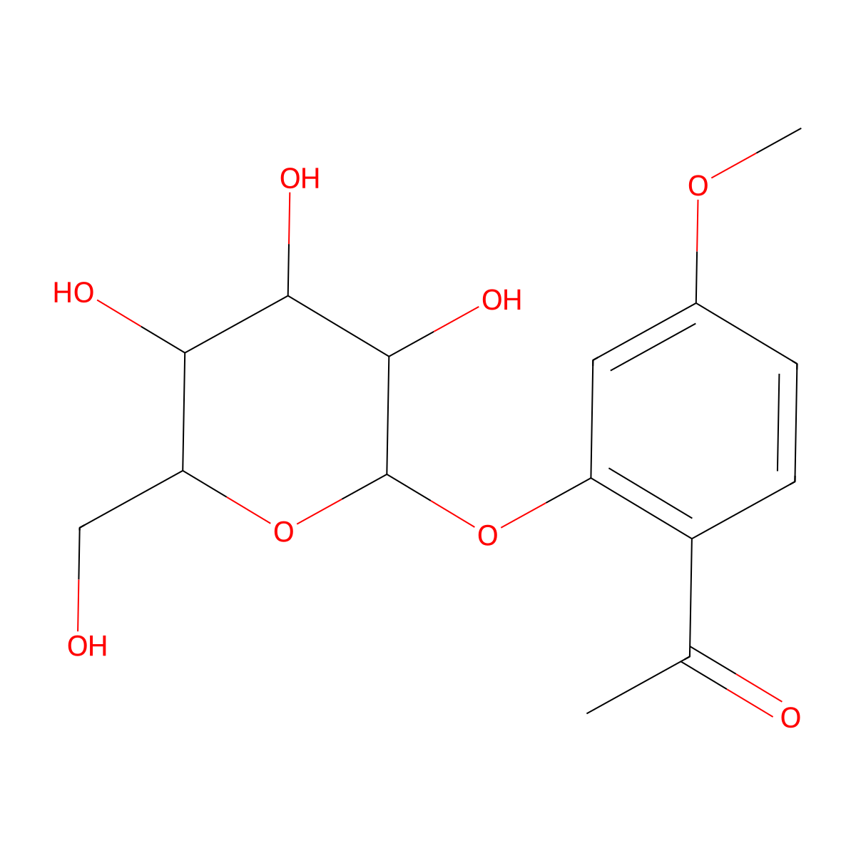 Paeonoside molecular structure, CAS 20309-70-0