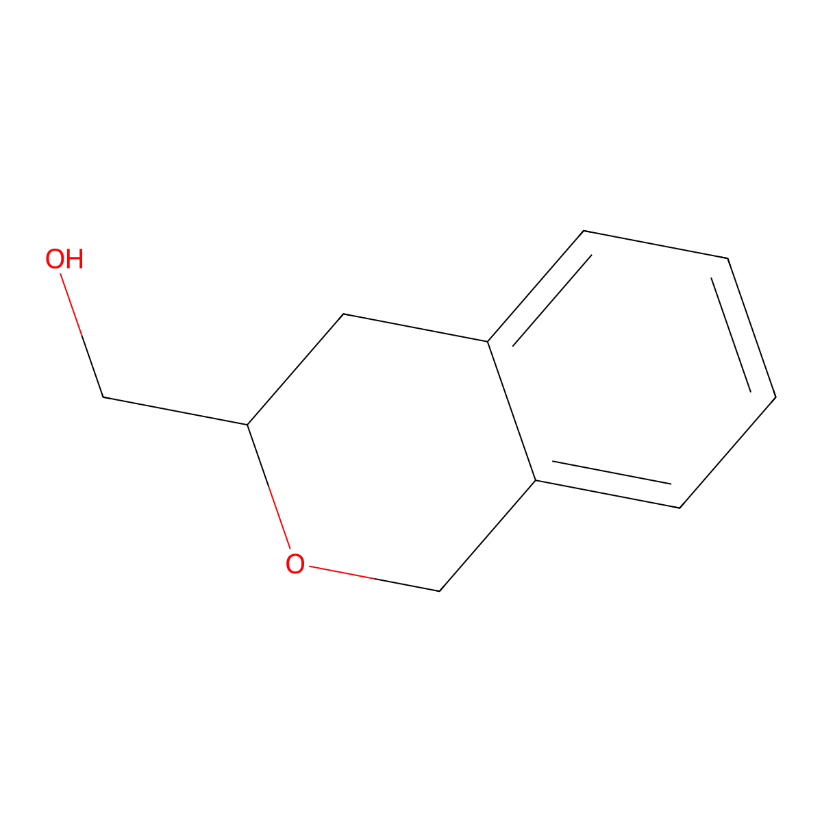 [(3S)-3,4-dihydro-1H-2-benzopyran-3-yl]methanol molecular structure, CAS 2031242-47-2