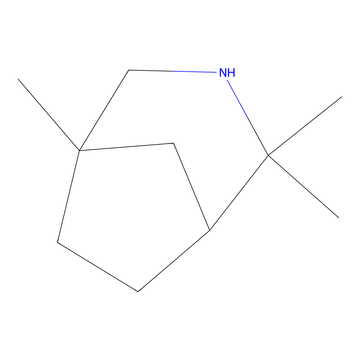 (1R,5S)-1,4,4-Trimethyl-3-azabicyclo[3.2.1]octane molecular structure, CAS 2031242-73-4