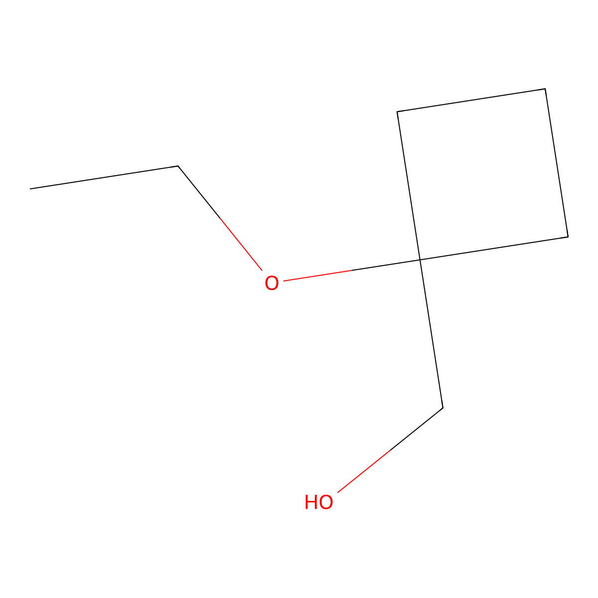 (1-Ethoxycyclobutyl)methanol molecular structure, CAS 2031258-89-4