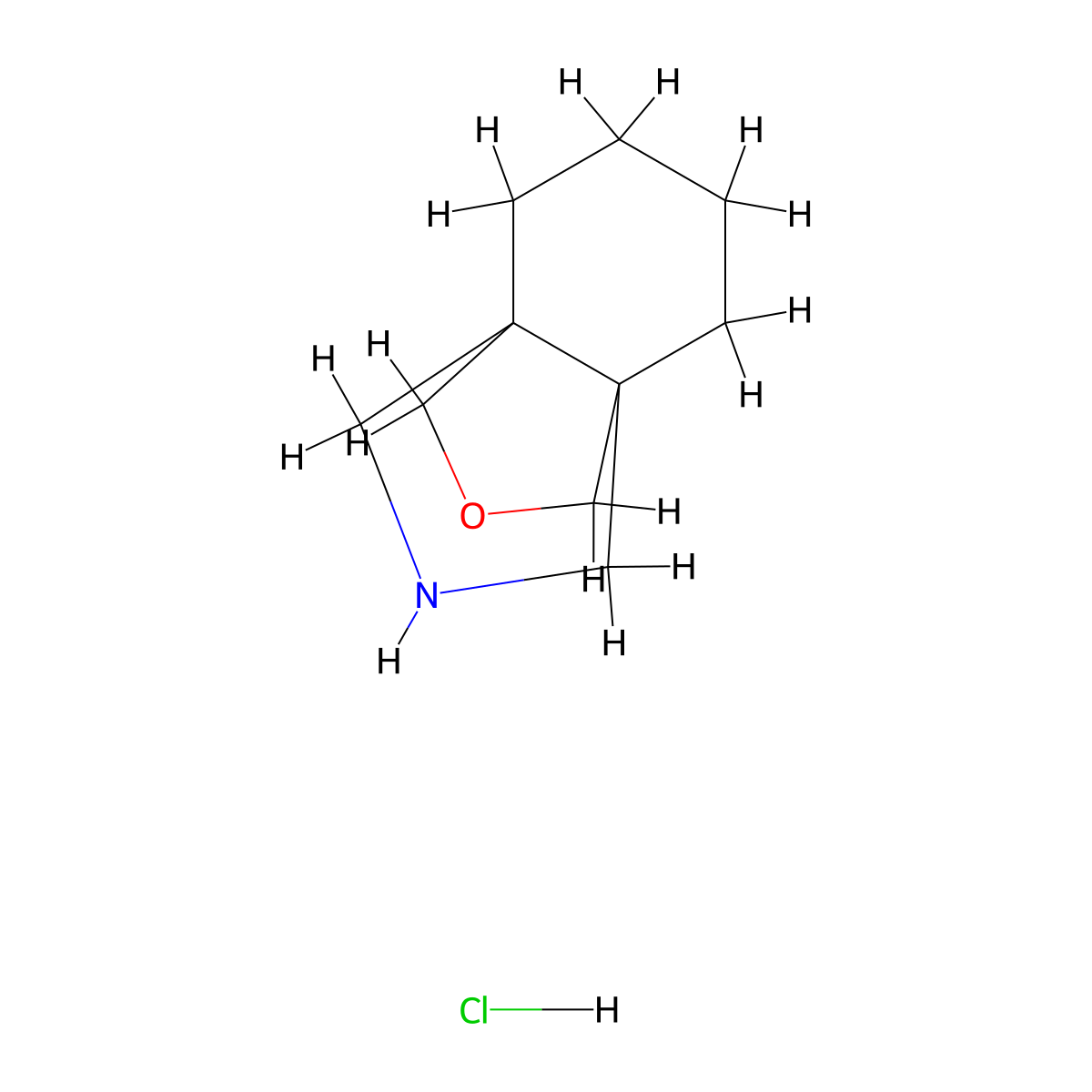 8-Oxa-11-azatricyclo[4.3.3.0,1,6]dodecane hydrochloride molecular structure, CAS 2031258-98-5