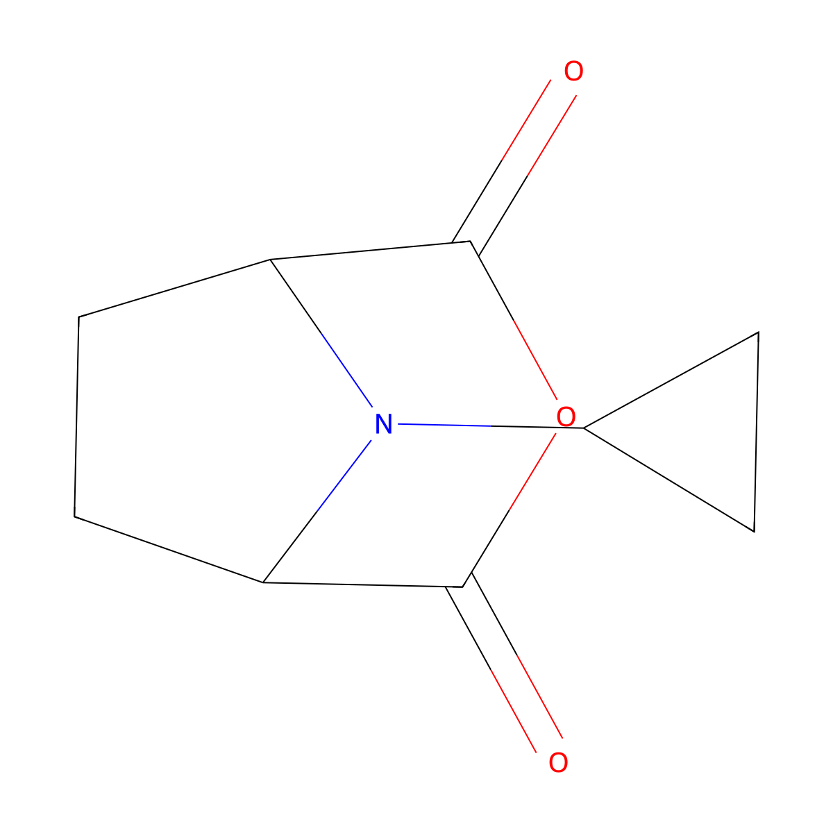 8-Cyclopropyl-3-oxa-8-azabicyclo[3.2.1]octane-2,4-dione molecular structure, CAS 2031259-24-0