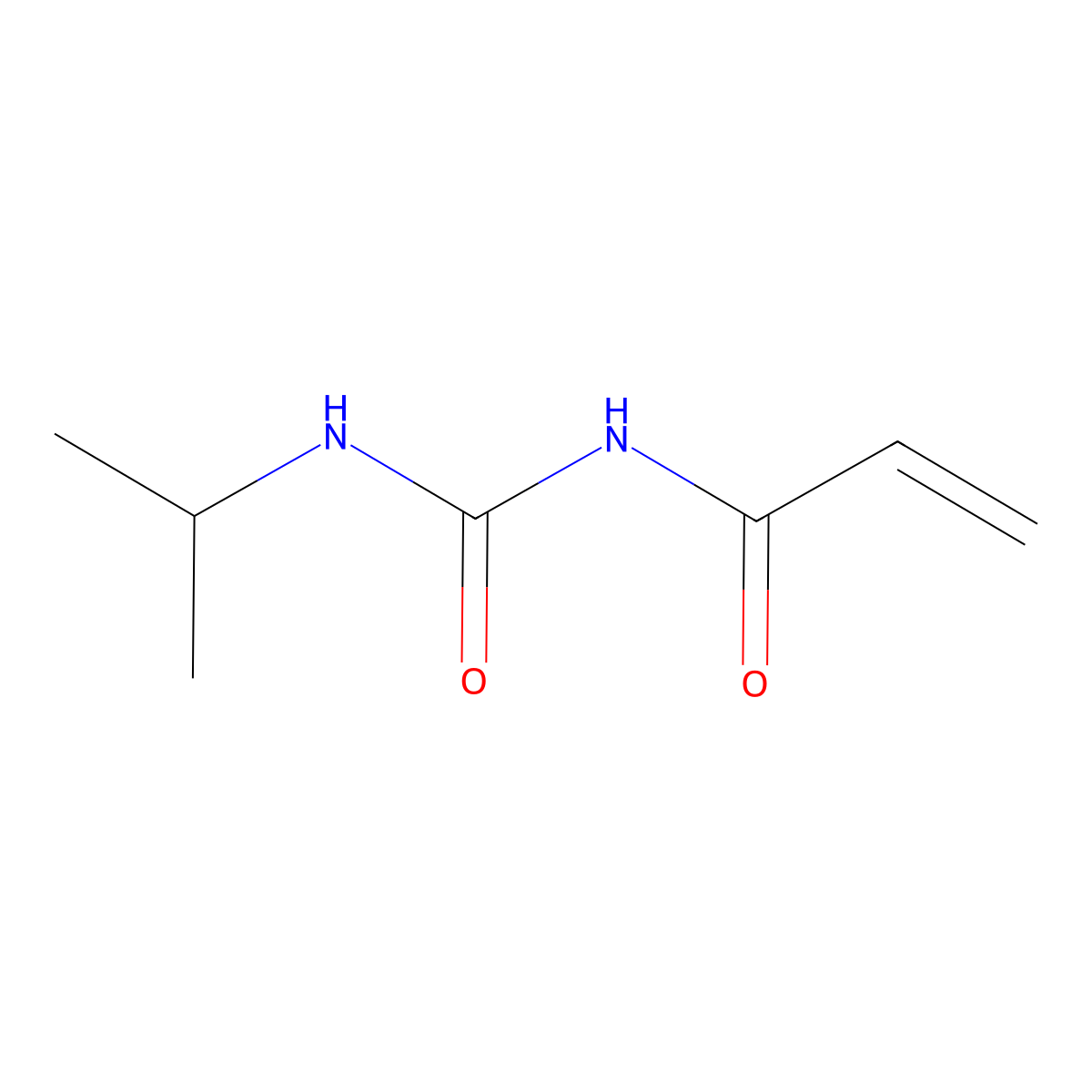 3-(Prop-2-enoyl)-1-(propan-2-yl)urea molecular structure, CAS 2031261-00-2