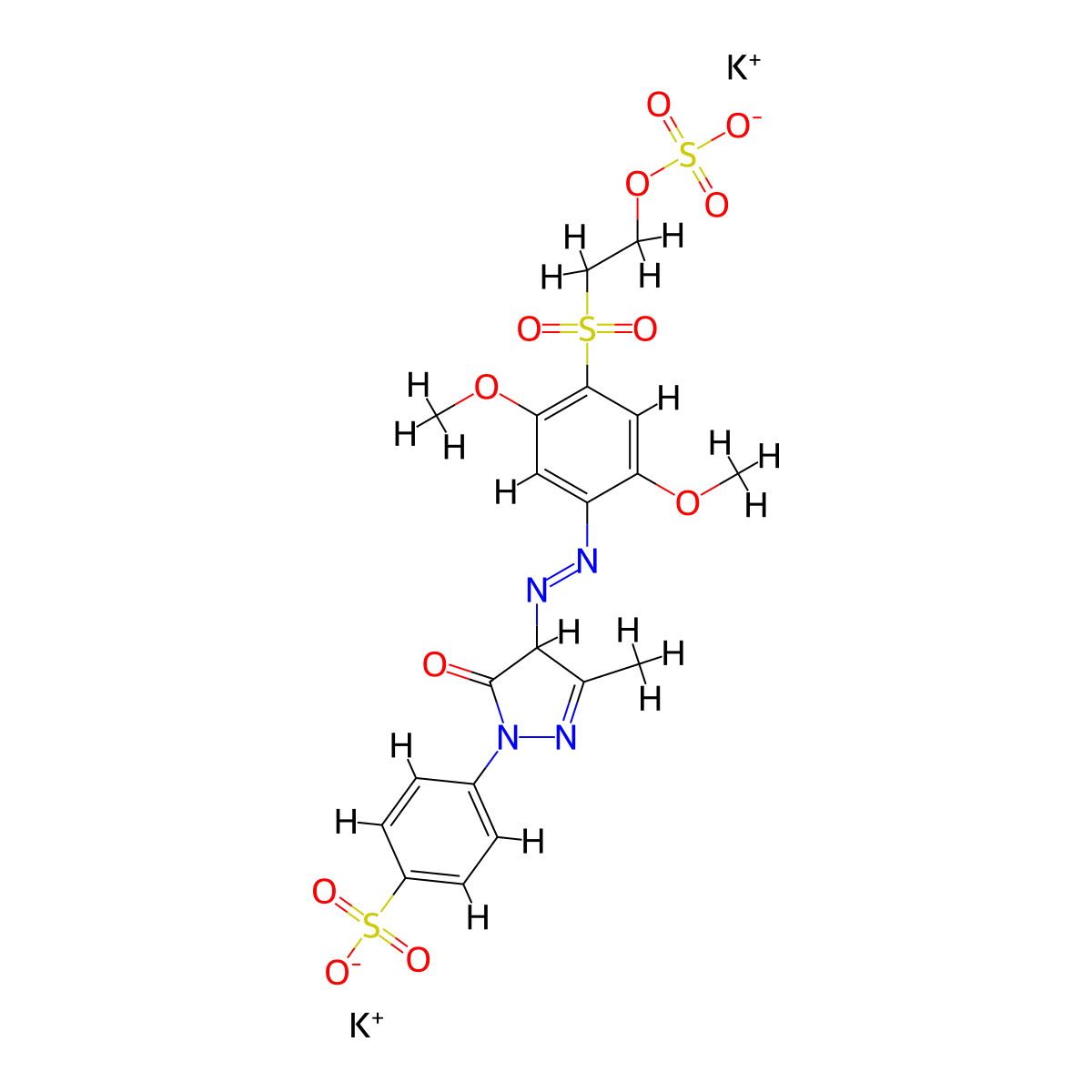 Reactive yellow 17 molecular structure, CAS 20317-19-5