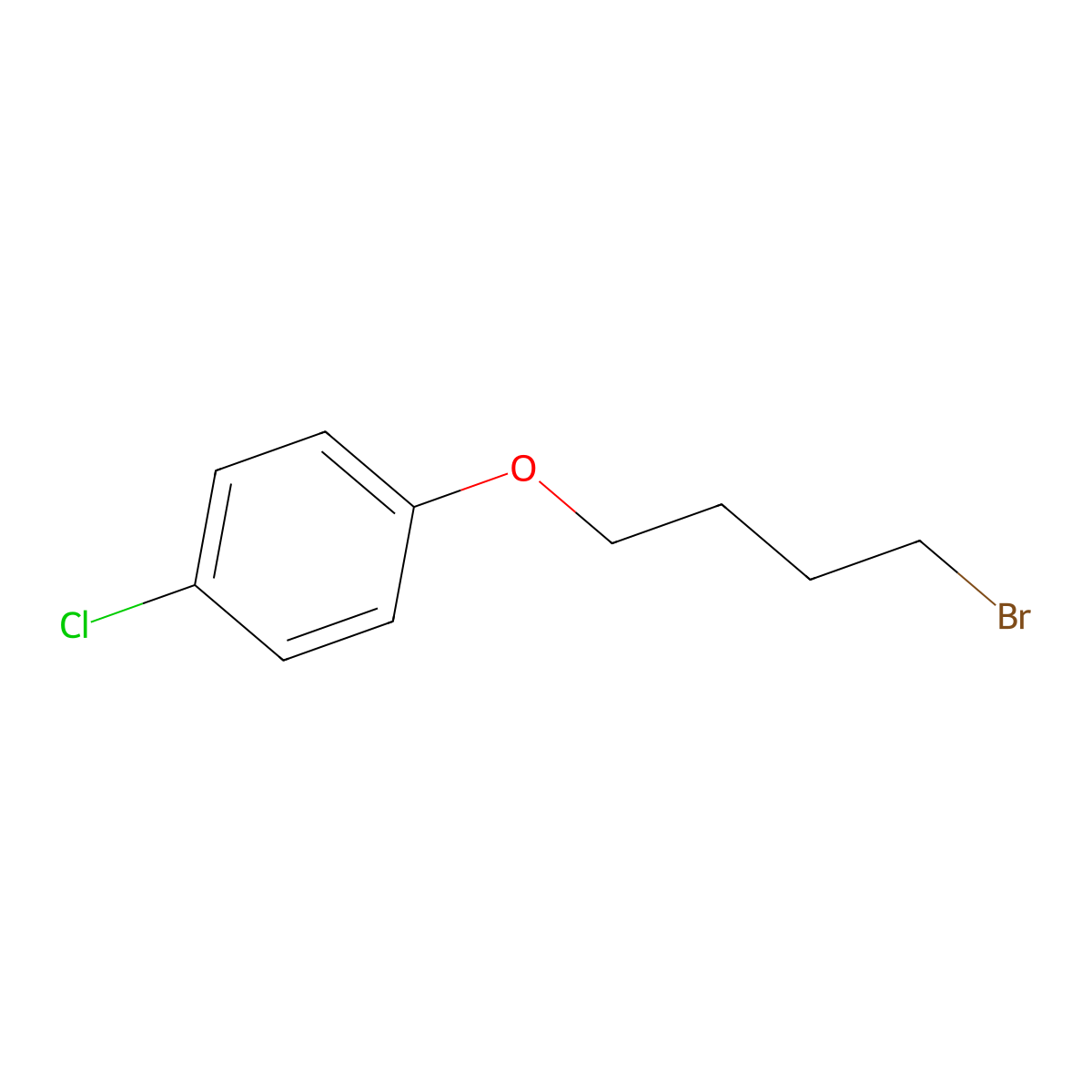 1-(4-Bromobutoxy)-4-chlorobenzene molecular structure, CAS 2033-81-0