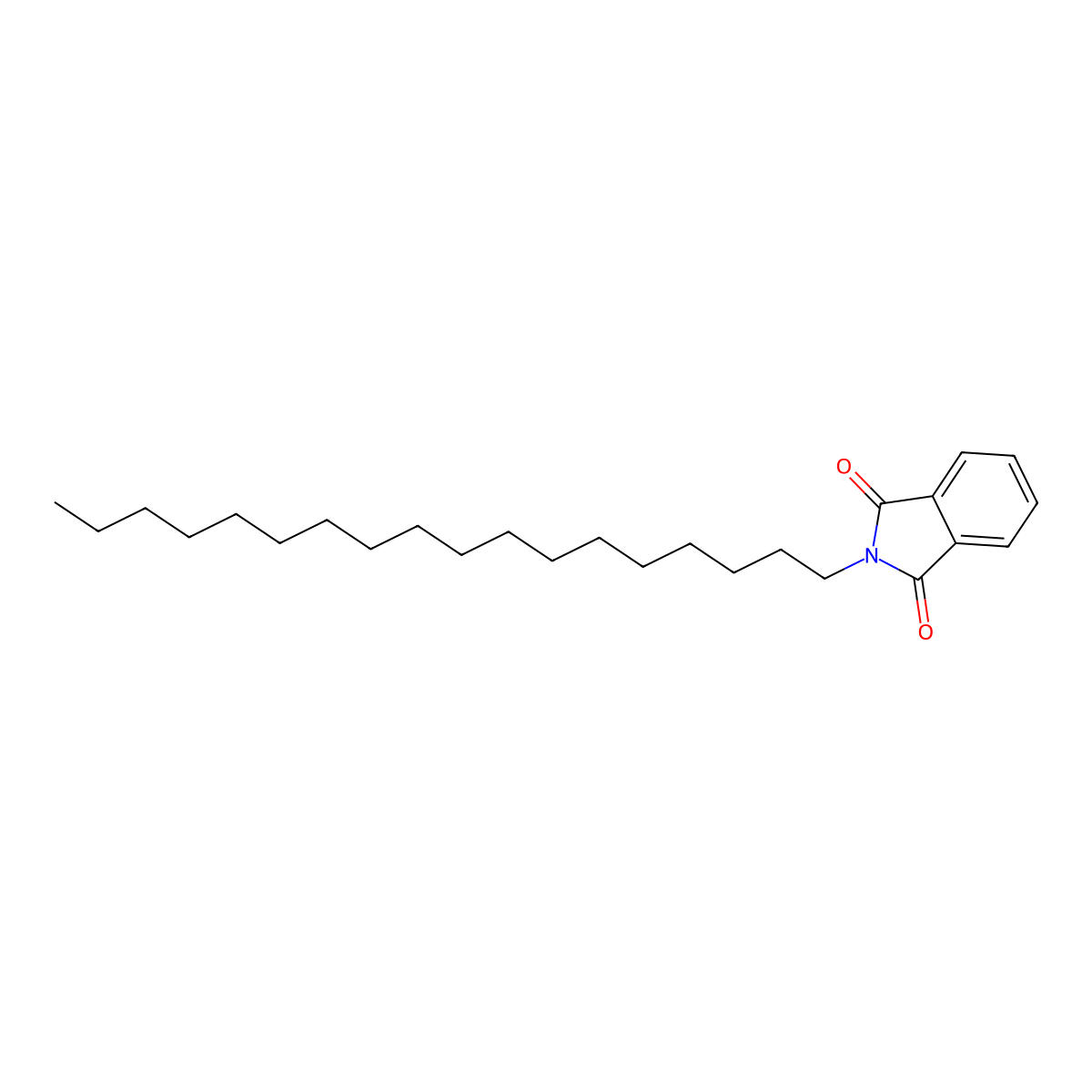 1H-Isoindole-1,3(2H)-dione, 2-octadecyl- molecular structure, CAS 20332-12-1