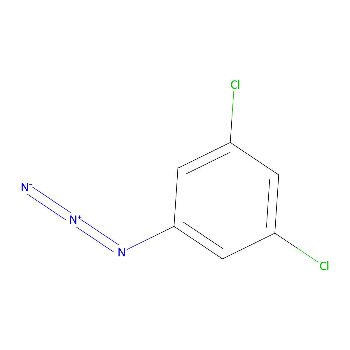 1-Azido-3,5-dichlorobenzene molecular structure, CAS 20339-25-7