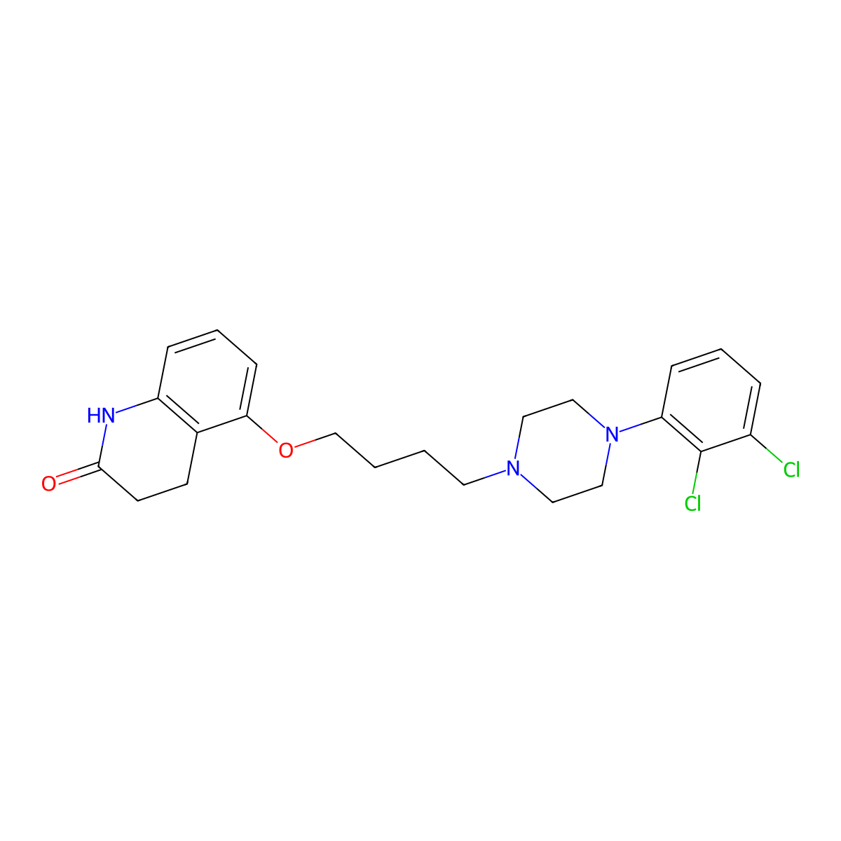 AriprazoleIsomerimpurity molecular structure, CAS 203395-78-2