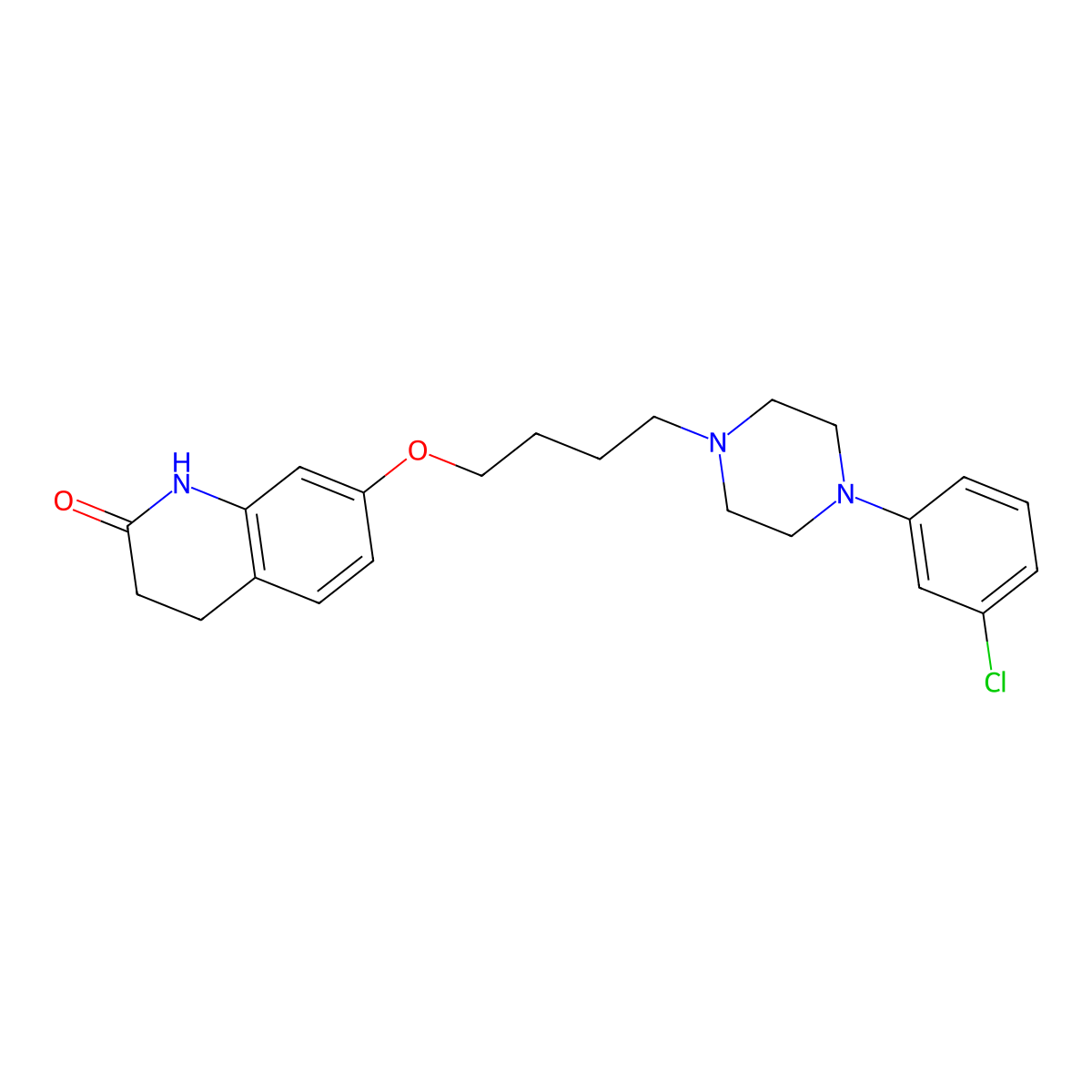 2-Deschloro Aripiprazole molecular structure, CAS 203395-82-8