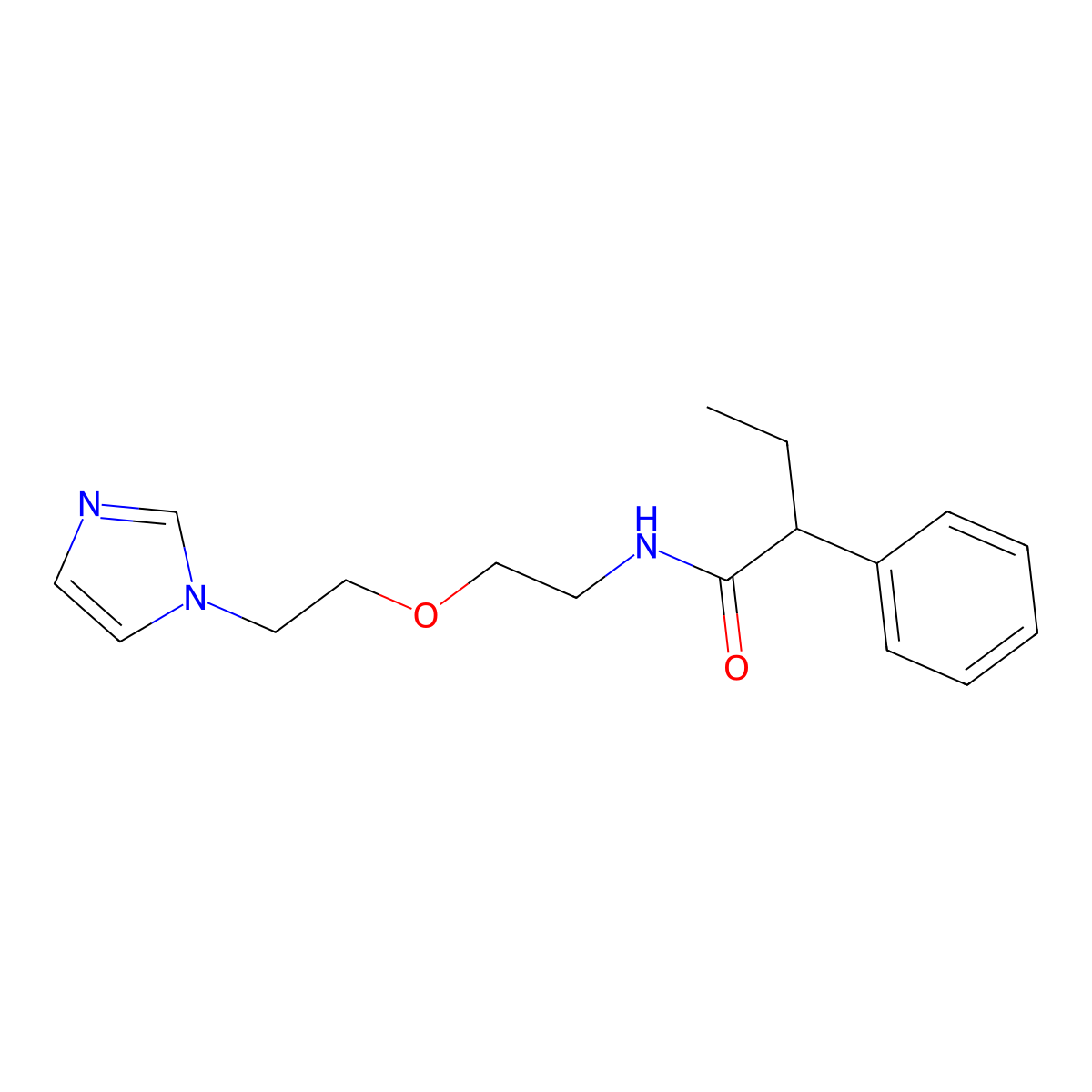 N-(2-(2-(1H-imidazol-1-yl)ethoxy)ethyl)-2-phenylbutanamide molecular structure, CAS 2034224-93-4