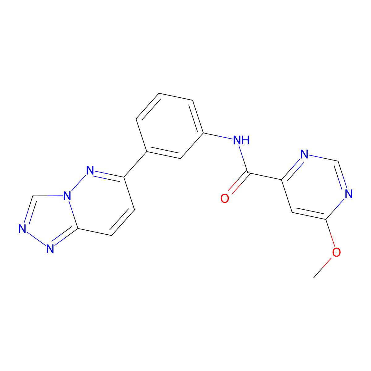 N-(3-([1,2,4]triazolo[4,3-b]pyridazin-6-yl)phenyl)-6-methoxypyrimidine-4-carboxamide molecular structure, CAS 2034226-91-8