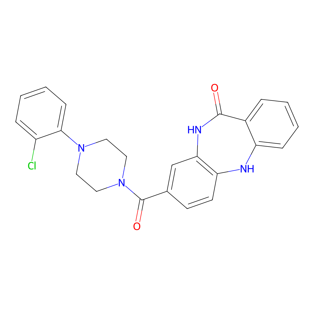 6-[4-(2-Chlorophenyl)piperazine-1-carbonyl]-2,9-diazatricyclo[9.4.0.0^{3,8}]pentadeca-1(11),3(8),4,6,12,14-hexaen-10-one molecular structure, CAS 2034242-29-8