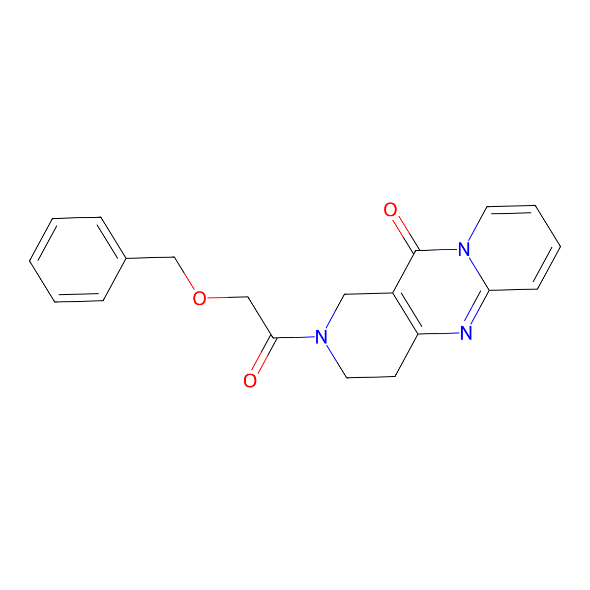 5-[2-(Benzyloxy)acetyl]-1,5,9-triazatricyclo[8.4.0.0^{3,8}]tetradeca-3(8),9,11,13-tetraen-2-one molecular structure, CAS 2034264-49-6