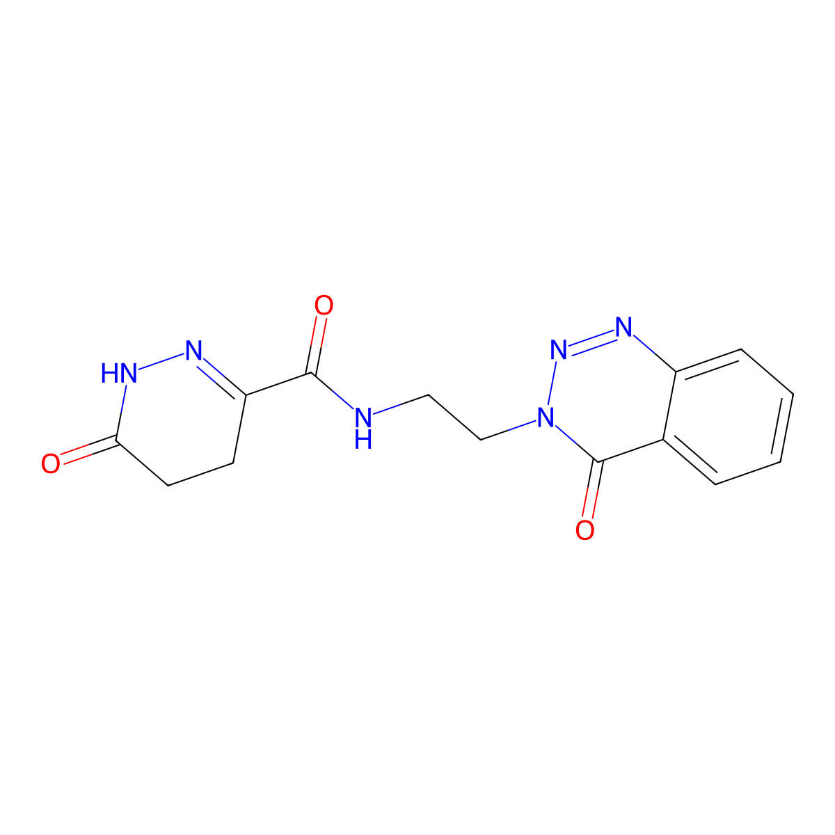 6-oxo-N-(2-(4-oxobenzo[d][1,2,3]triazin-3(4H)-yl)ethyl)-1,4,5,6-tetrahydropyridazine-3-carboxamide molecular structure, CAS 2034318-28-8