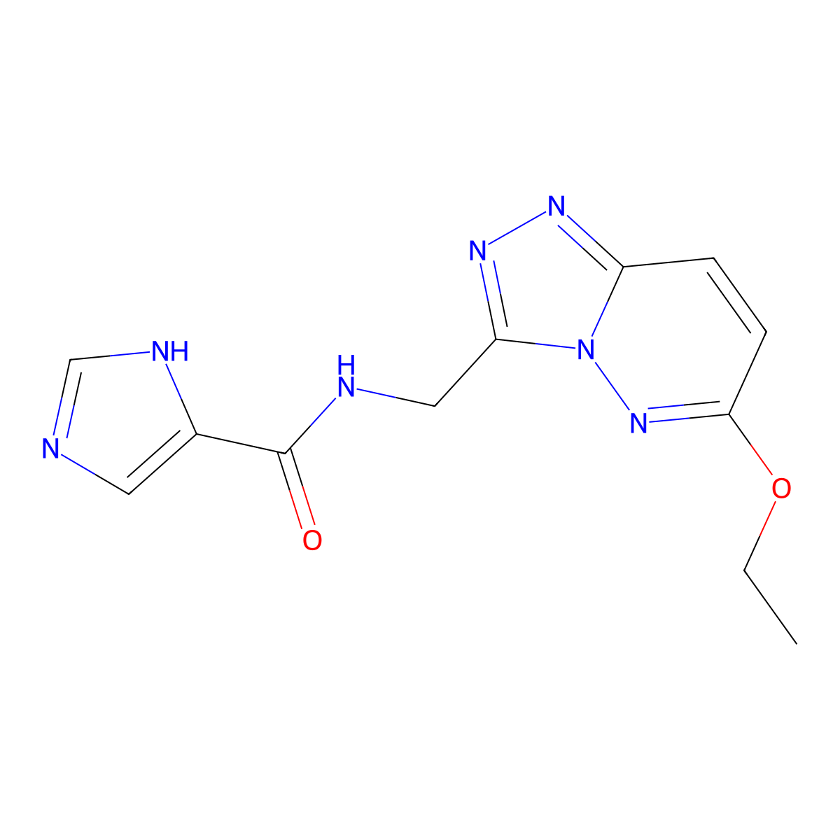 N-({6-ethoxy-[1,2,4]triazolo[4,3-b]pyridazin-3-yl}methyl)-1H-imidazole-5-carboxamide molecular structure, CAS 2034326-97-9