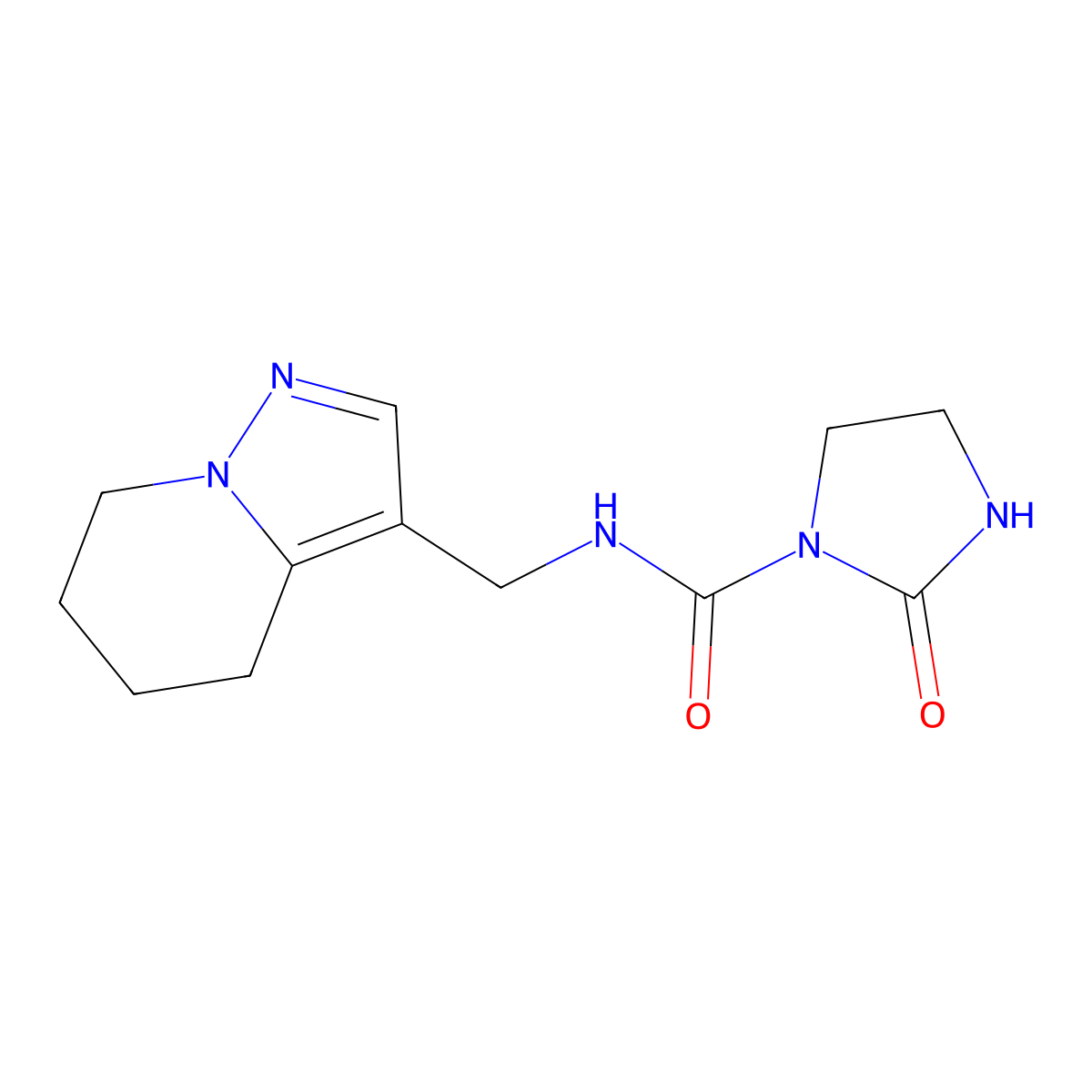 2-oxo-N-((4,5,6,7-tetrahydropyrazolo[1,5-a]pyridin-3-yl)methyl)imidazolidine-1-carboxamide molecular structure, CAS 2034337-83-0