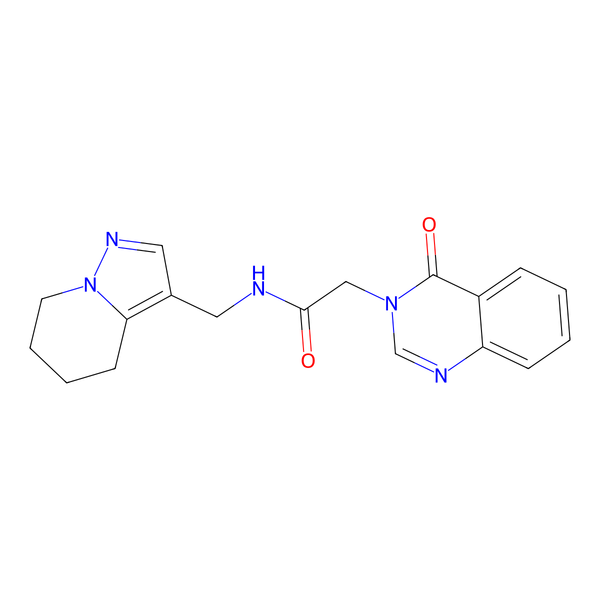2-(4-oxoquinazolin-3(4H)-yl)-N-((4,5,6,7-tetrahydropyrazolo[1,5-a]pyridin-3-yl)methyl)acetamide molecular structure, CAS 2034340-69-5