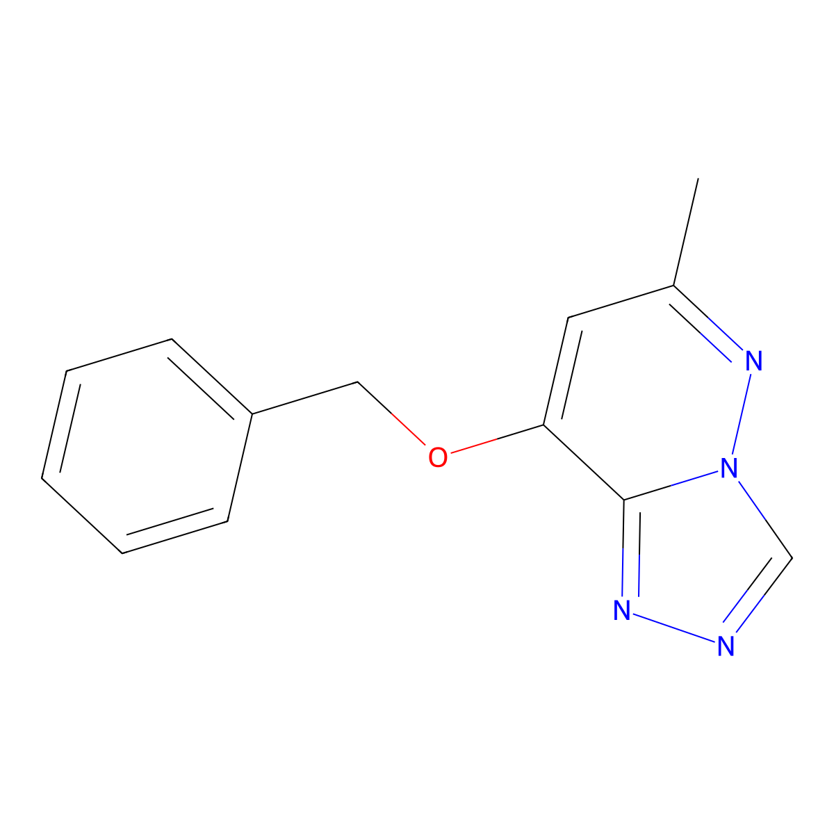 8-(Benzyloxy)-6-methyl-[1,2,4]triazolo[4,3-b]pyridazine molecular structure, CAS 2034391-03-0