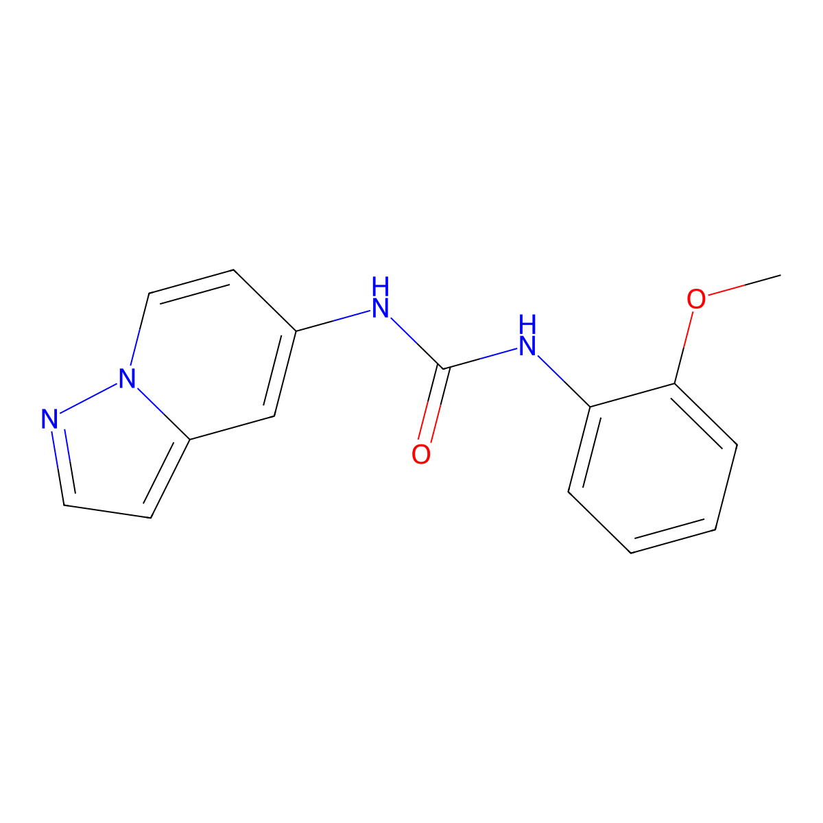 1-(2-Methoxyphenyl)-3-(pyrazolo[1,5-a]pyridin-5-yl)urea molecular structure, CAS 2034403-29-5