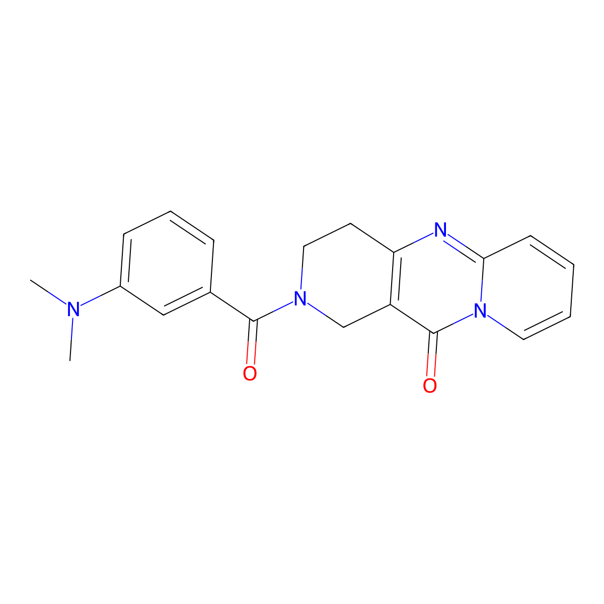 5-[3-(Dimethylamino)benzoyl]-1,5,9-triazatricyclo[8.4.0.0^{3,8}]tetradeca-3(8),9,11,13-tetraen-2-one molecular structure, CAS 2034413-06-2
