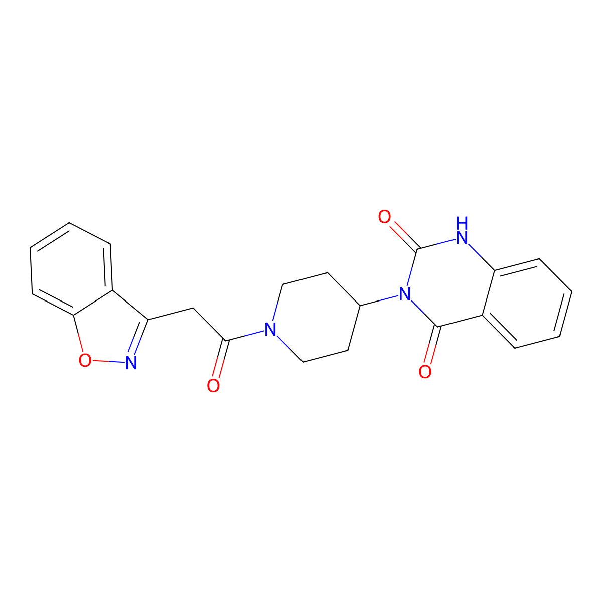 3-(1-(2-(benzo[d]isoxazol-3-yl)acetyl)piperidin-4-yl)quinazoline-2,4(1H,3H)-dione molecular structure, CAS 2034414-88-3