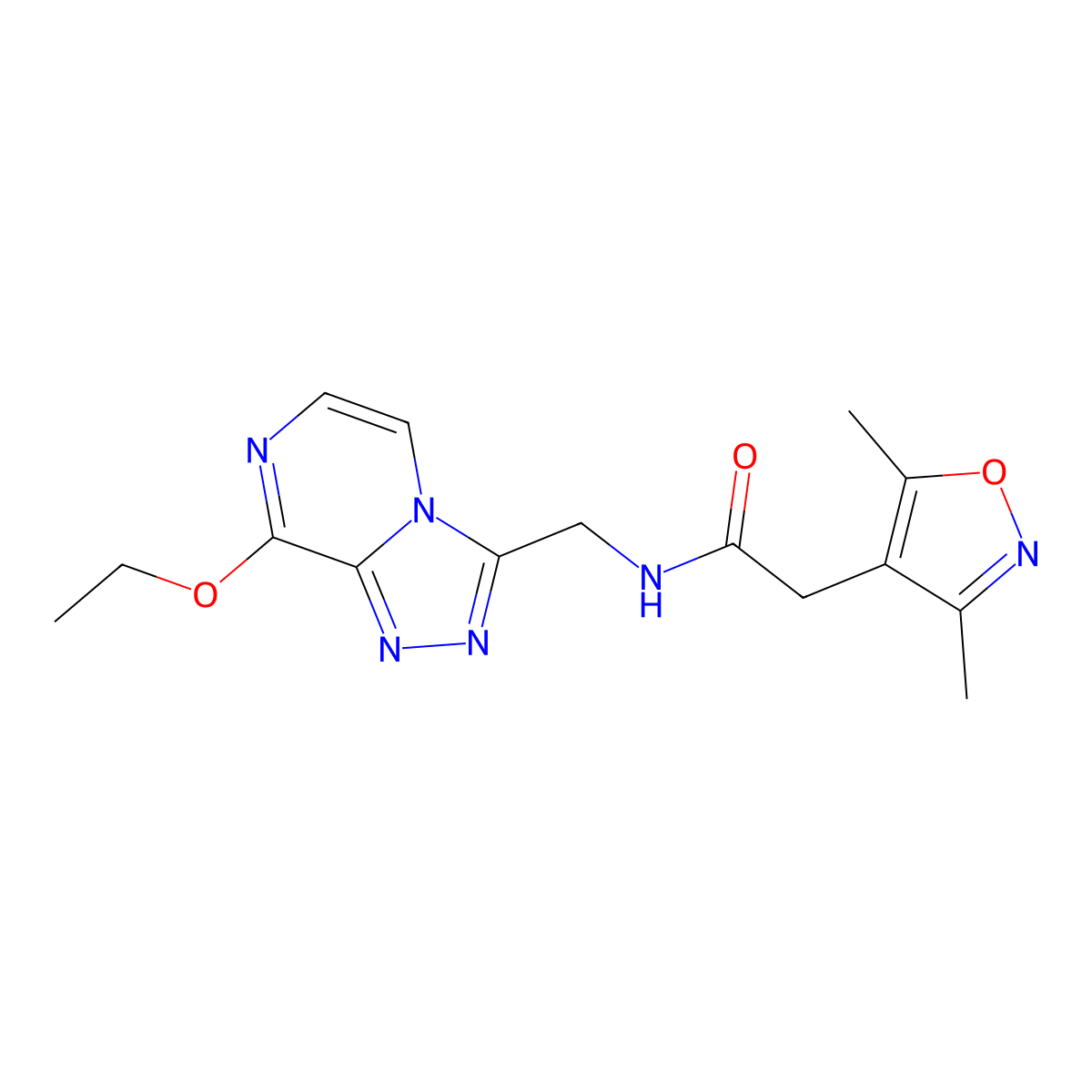 2-(3,5-dimethylisoxazol-4-yl)-N-((8-ethoxy-[1,2,4]triazolo[4,3-a]pyrazin-3-yl)methyl)acetamide molecular structure, CAS 2034415-62-6