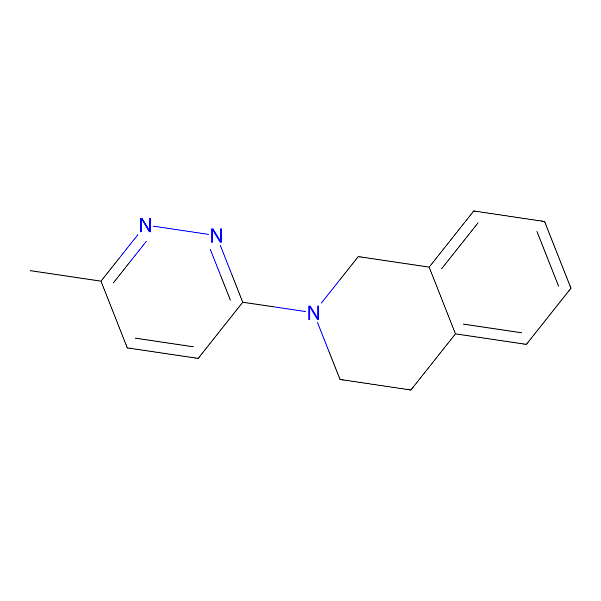 2-(6-Methylpyridazin-3-yl)-1,2,3,4-tetrahydroisoquinoline molecular structure, CAS 2034416-22-1