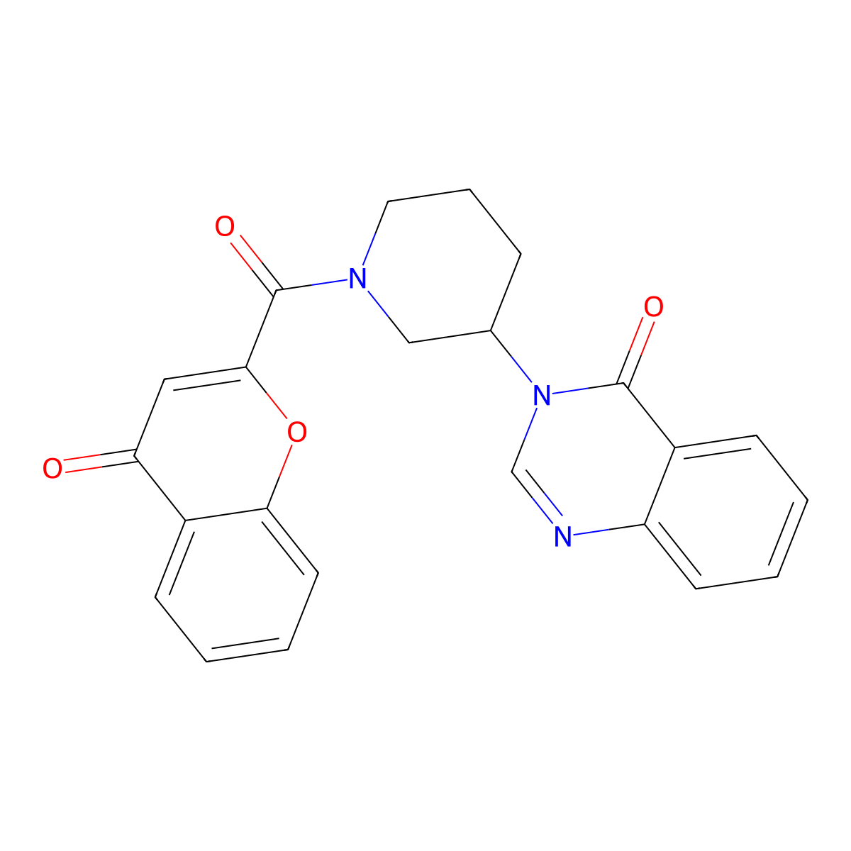 3-(1-(4-oxo-4H-chromene-2-carbonyl)piperidin-3-yl)quinazolin-4(3H)-one molecular structure, CAS 2034422-75-6