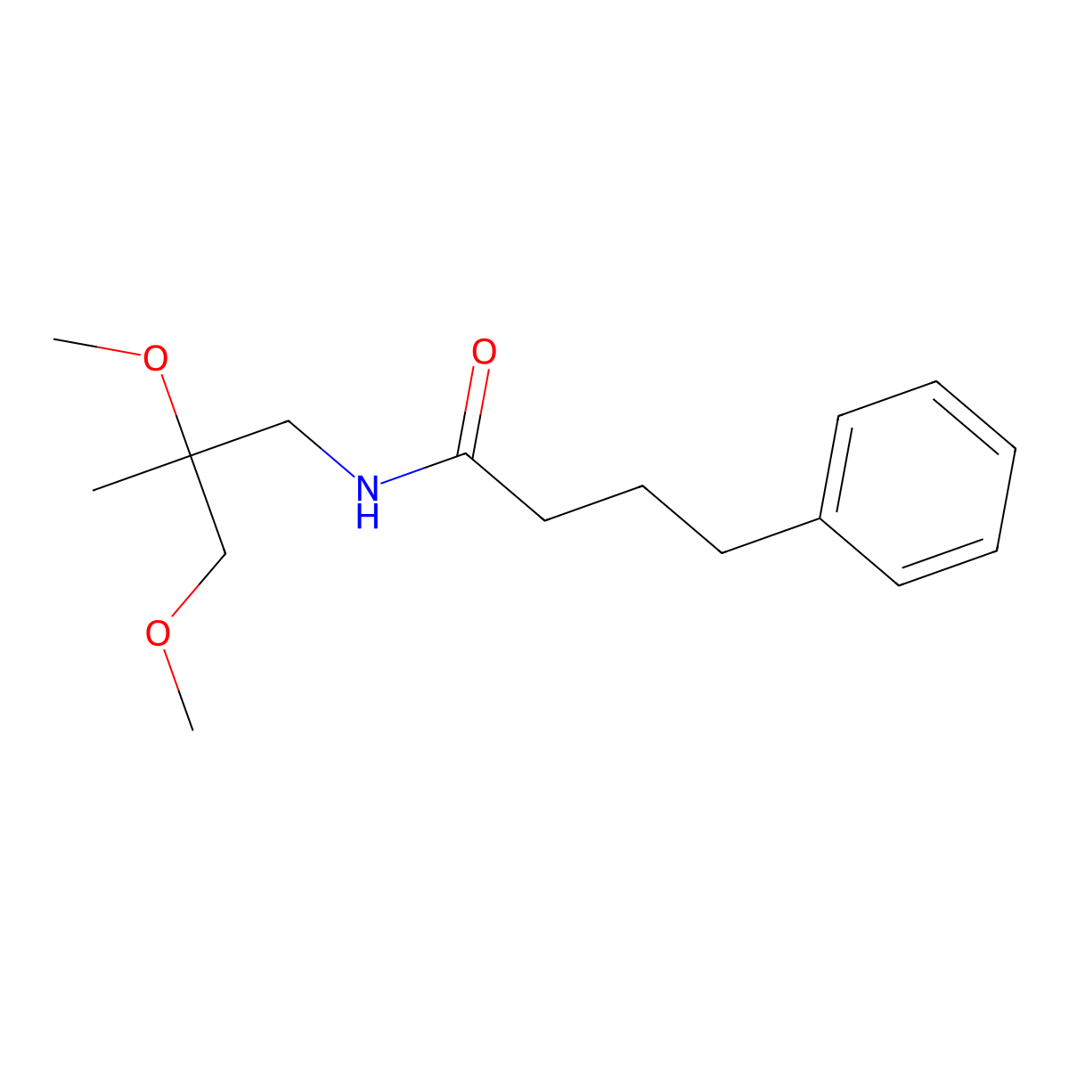 N-(2,3-dimethoxy-2-methylpropyl)-4-phenylbutanamide molecular structure, CAS 2034451-47-1