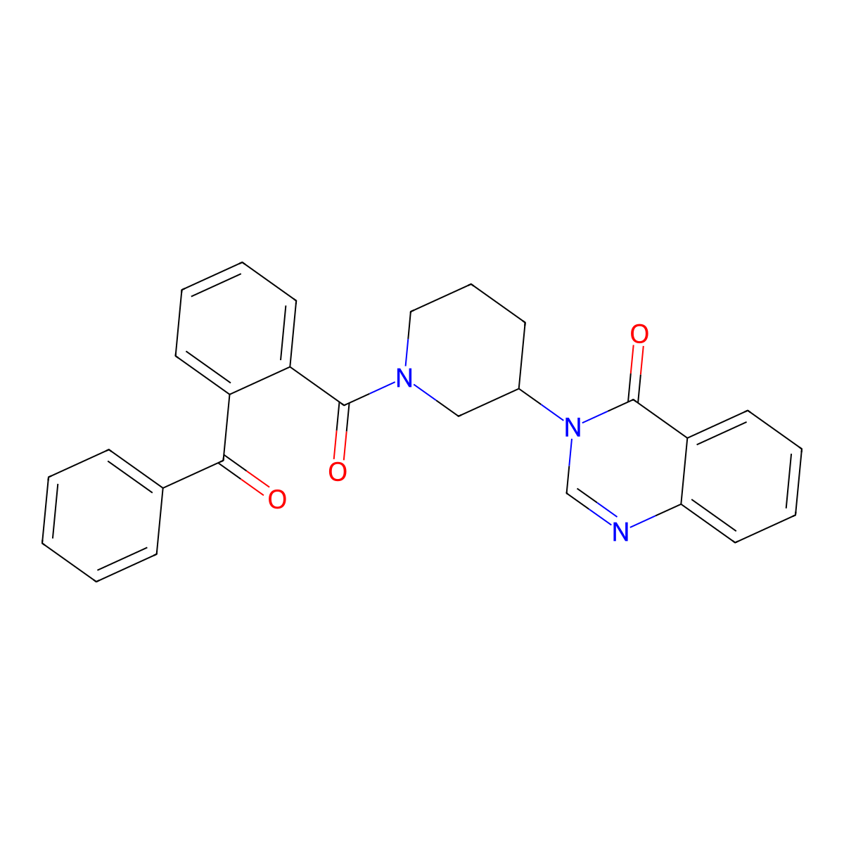3-(1-(2-benzoylbenzoyl)piperidin-3-yl)quinazolin-4(3H)-one molecular structure, CAS 2034462-41-2