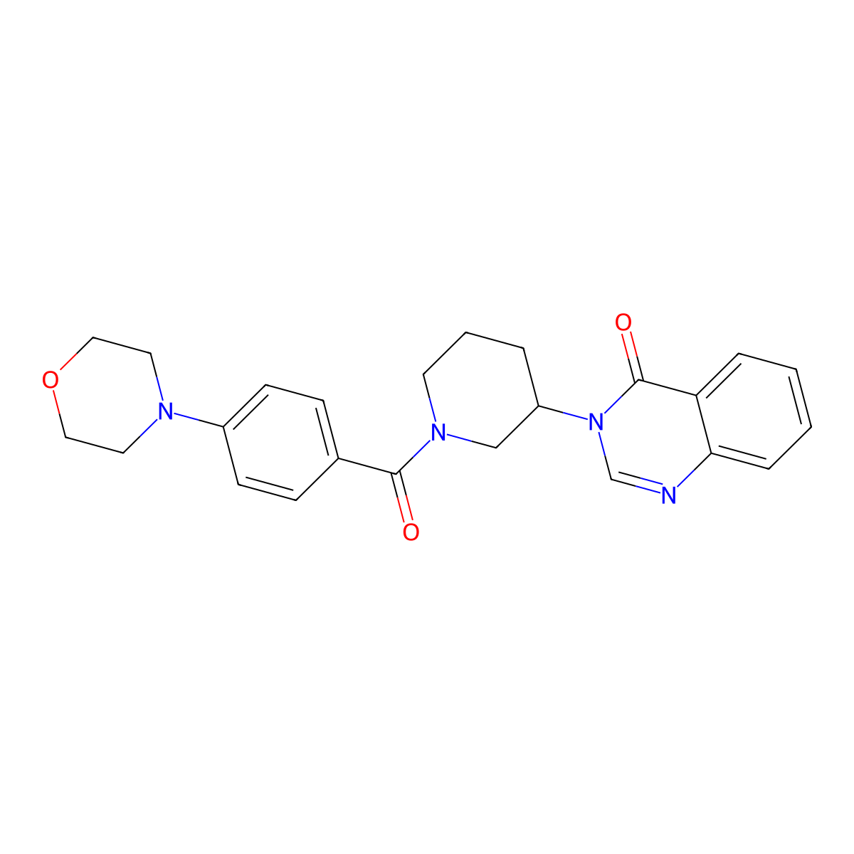 3-(1-(4-morpholinobenzoyl)piperidin-3-yl)quinazolin-4(3H)-one molecular structure, CAS 2034462-91-2