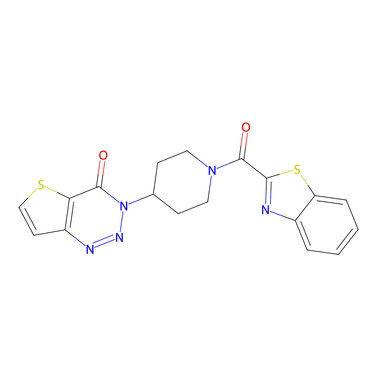 3-(1-(benzo[d]thiazole-2-carbonyl)piperidin-4-yl)thieno[3,2-d][1,2,3]triazin-4(3H)-one molecular structure, CAS 2034513-45-4