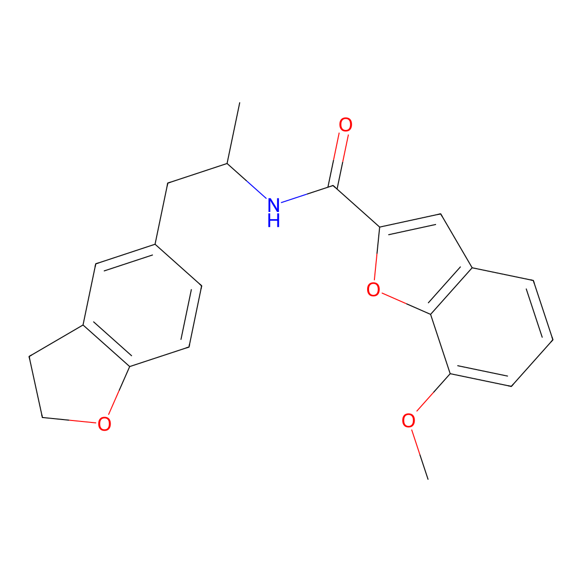 N-(1-(2,3-dihydrobenzofuran-5-yl)propan-2-yl)-7-methoxybenzofuran-2-carboxamide molecular structure, CAS 2034515-53-0