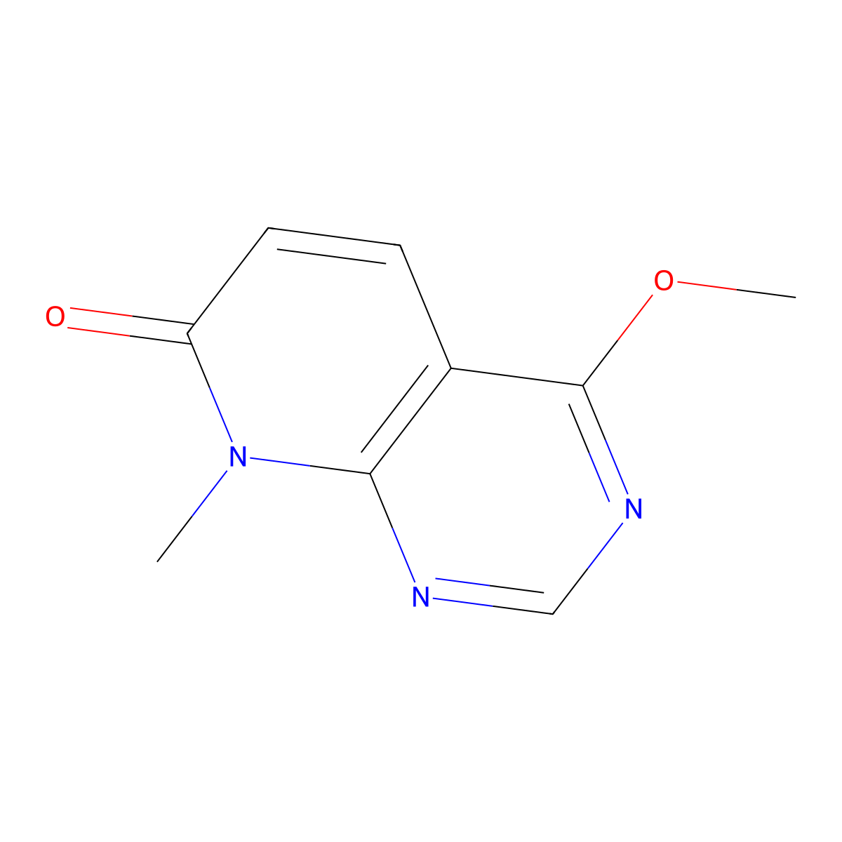 4-methoxy-8-methylpyrido[2,3-d]pyrimidin-7(8H)-one molecular structure, CAS 2034525-69-2