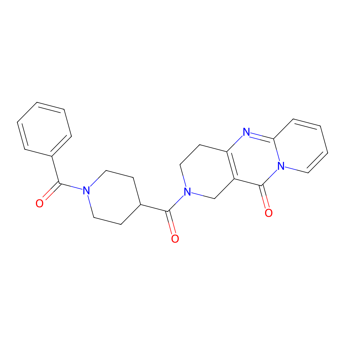 5-(1-Benzoylpiperidine-4-carbonyl)-1,5,9-triazatricyclo[8.4.0.0^{3,8}]tetradeca-3(8),9,11,13-tetraen-2-one molecular structure, CAS 2034531-02-5