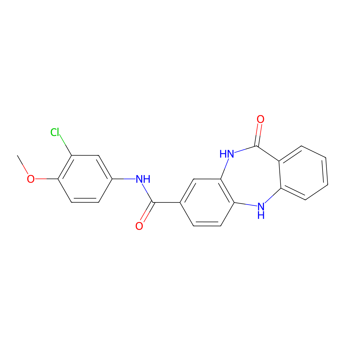 N-(3-chloro-4-methoxyphenyl)-10-oxo-2,9-diazatricyclo[9.4.0.0^{3,8}]pentadeca-1(11),3(8),4,6,12,14-hexaene-6-carboxamide molecular structure, CAS 2034540-49-1