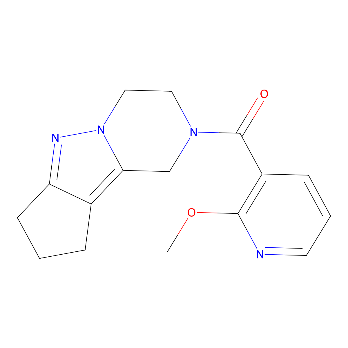 11-(2-Methoxypyridine-3-carbonyl)-7,8,11-triazatricyclo[6.4.0.0^{2,6}]dodeca-1,6-diene molecular structure, CAS 2034553-76-7