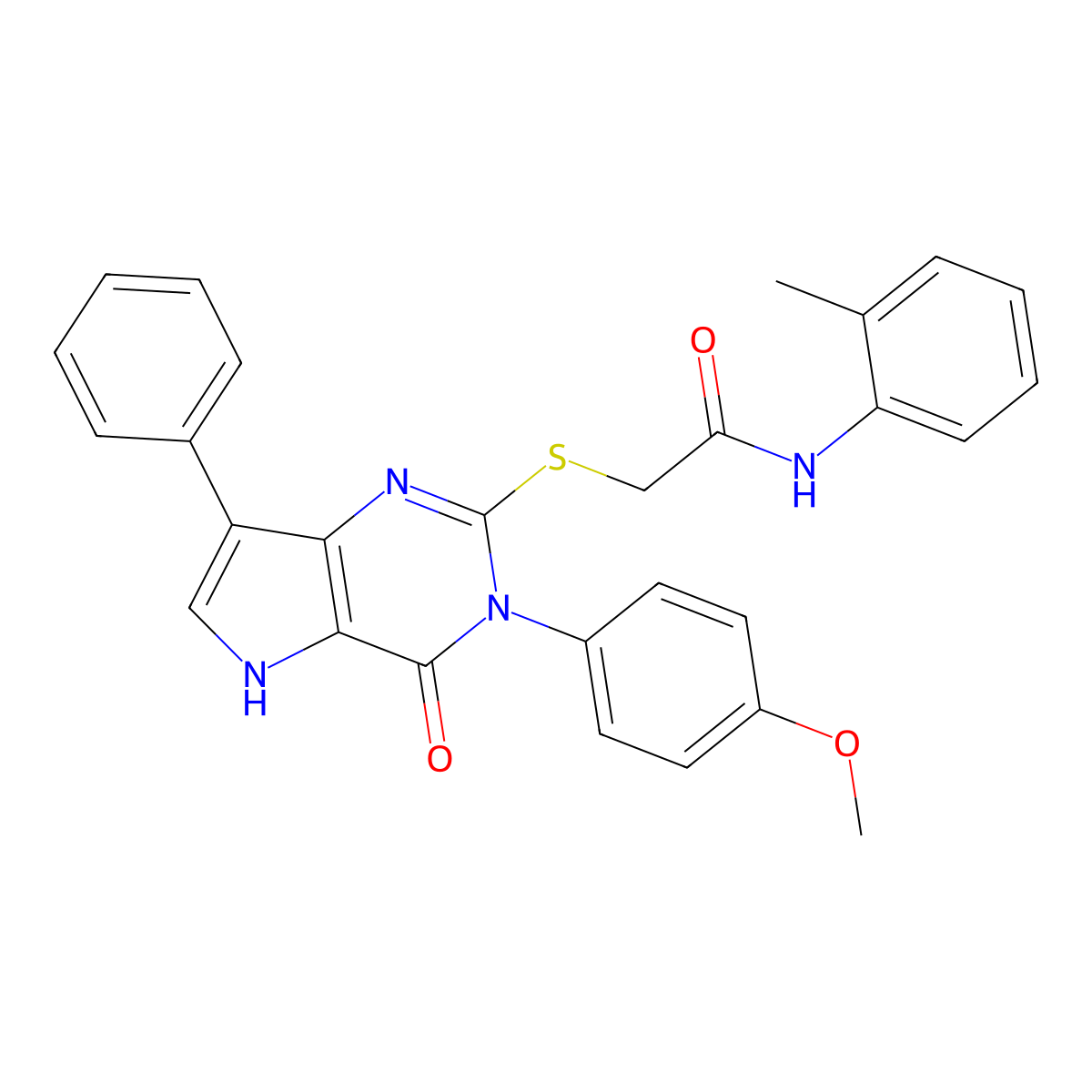 C28H24N4O3S molecular structure, CAS 2034584-07-9