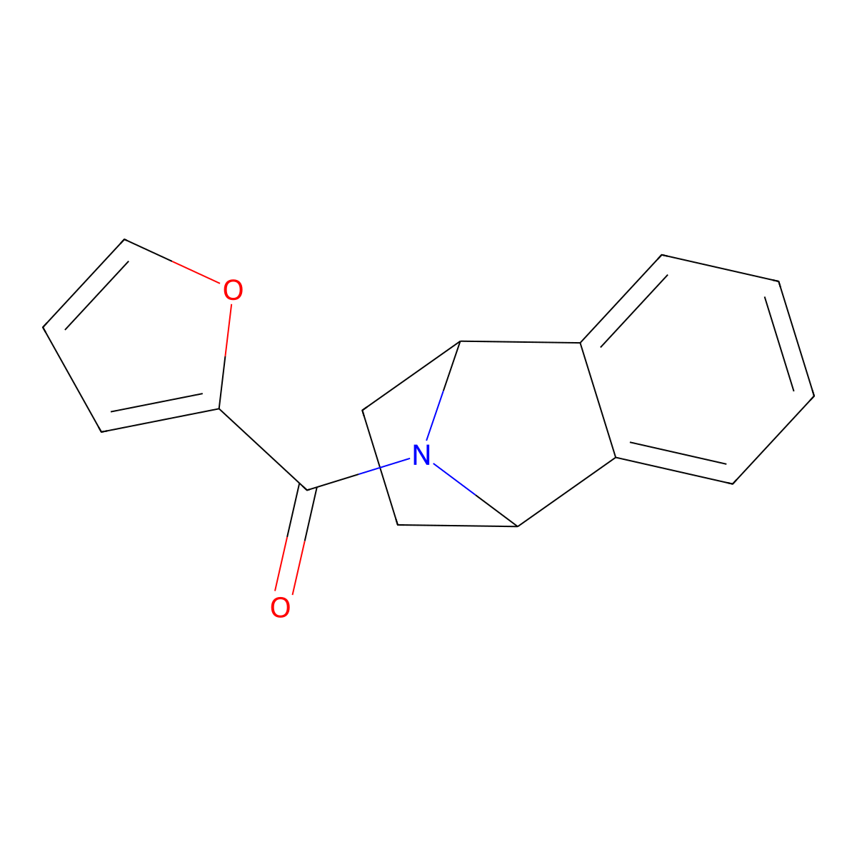 11-(Furan-2-carbonyl)-11-azatricyclo[6.2.1.0^{2,7}]undeca-2(7),3,5-triene molecular structure, CAS 2034602-23-6