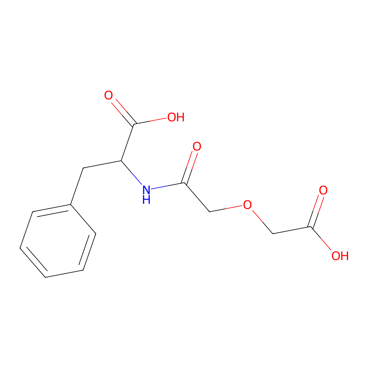 (2S)-2-[2-(Carboxymethoxy)acetamido]-3-phenylpropanoic acid molecular structure, CAS 2035041-50-8