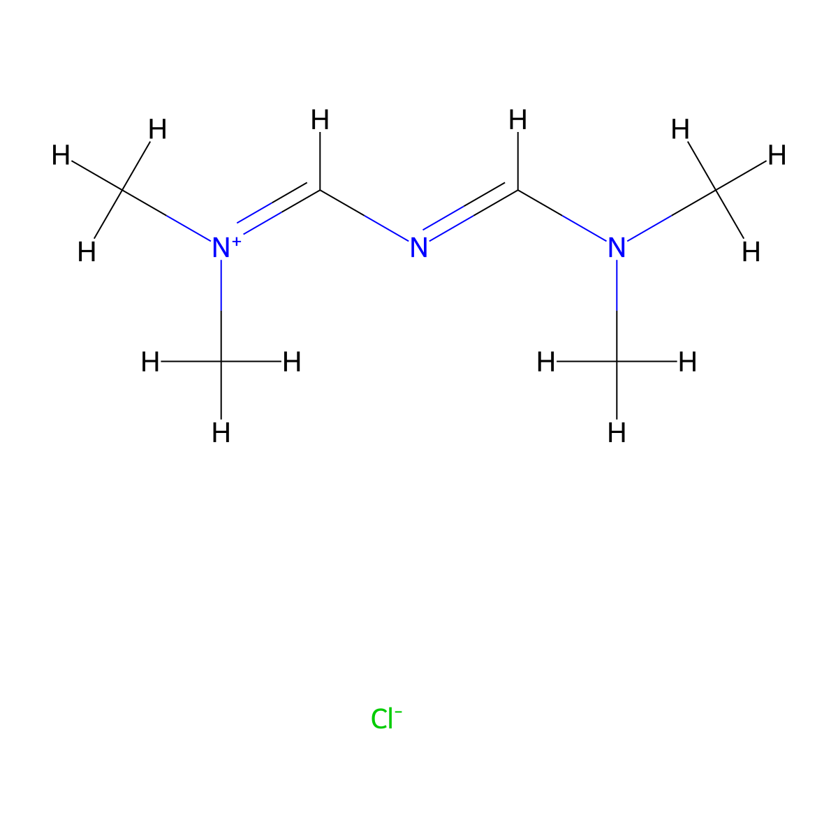Gold's Reagent molecular structure, CAS 20353-93-9