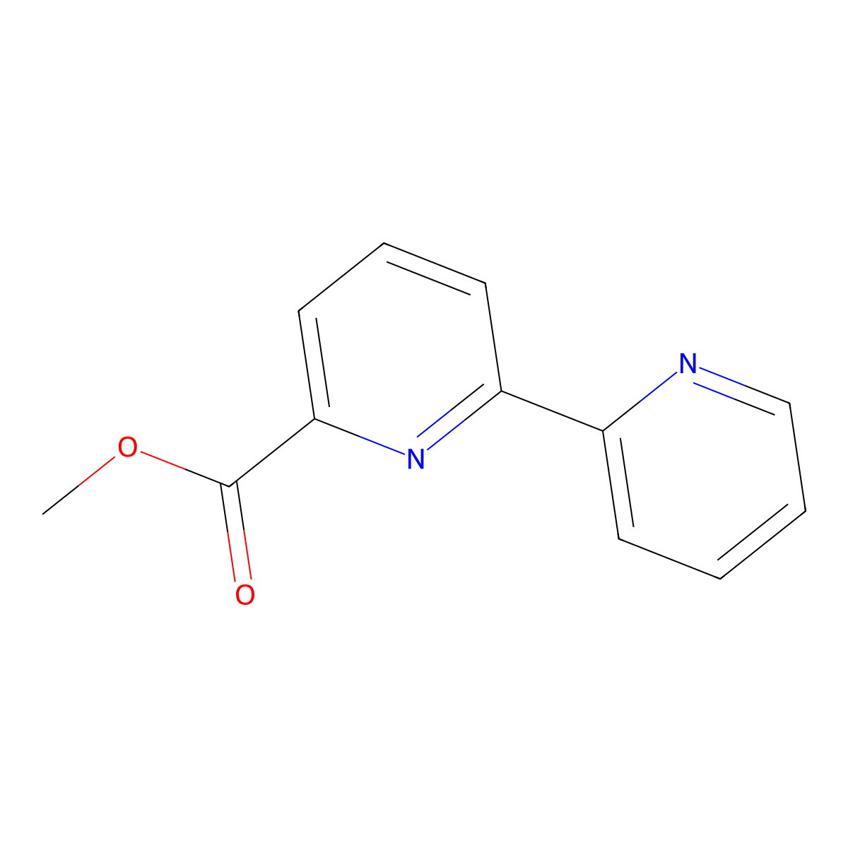 Methyl [2,2'-bipyridine]-6-carboxylate molecular structure, CAS 203573-76-6