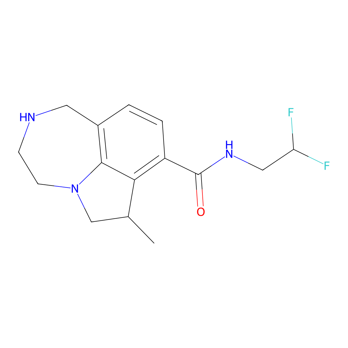 (S)-Bexicaserin molecular structure, CAS 2035818-21-2
